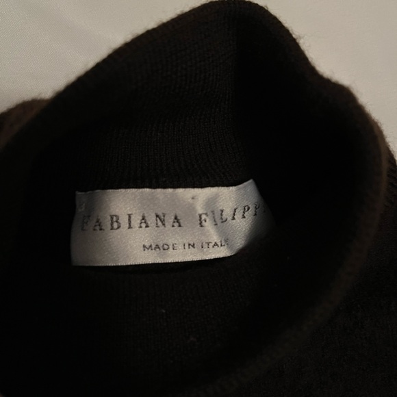 LIKE NEW! Fabianna Flippi made in Italy Sweater Shirt - Picture 2 of 2